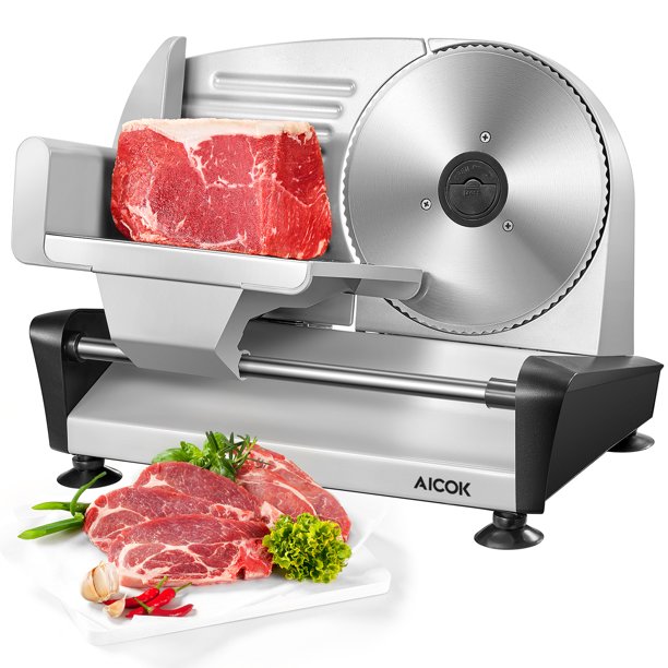 Aicok Meat Slicer, Electric Food Slicer